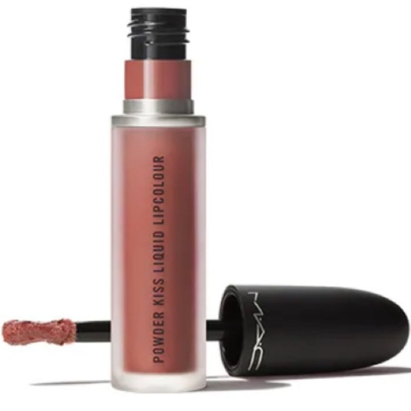 MAC Powder Kiss Liquid Lipcolour Over the Taupe - Picture 1 of 16